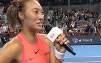 郑钦文：很久没见过全场爆满的场面了 非常开心能掀起中国网球热